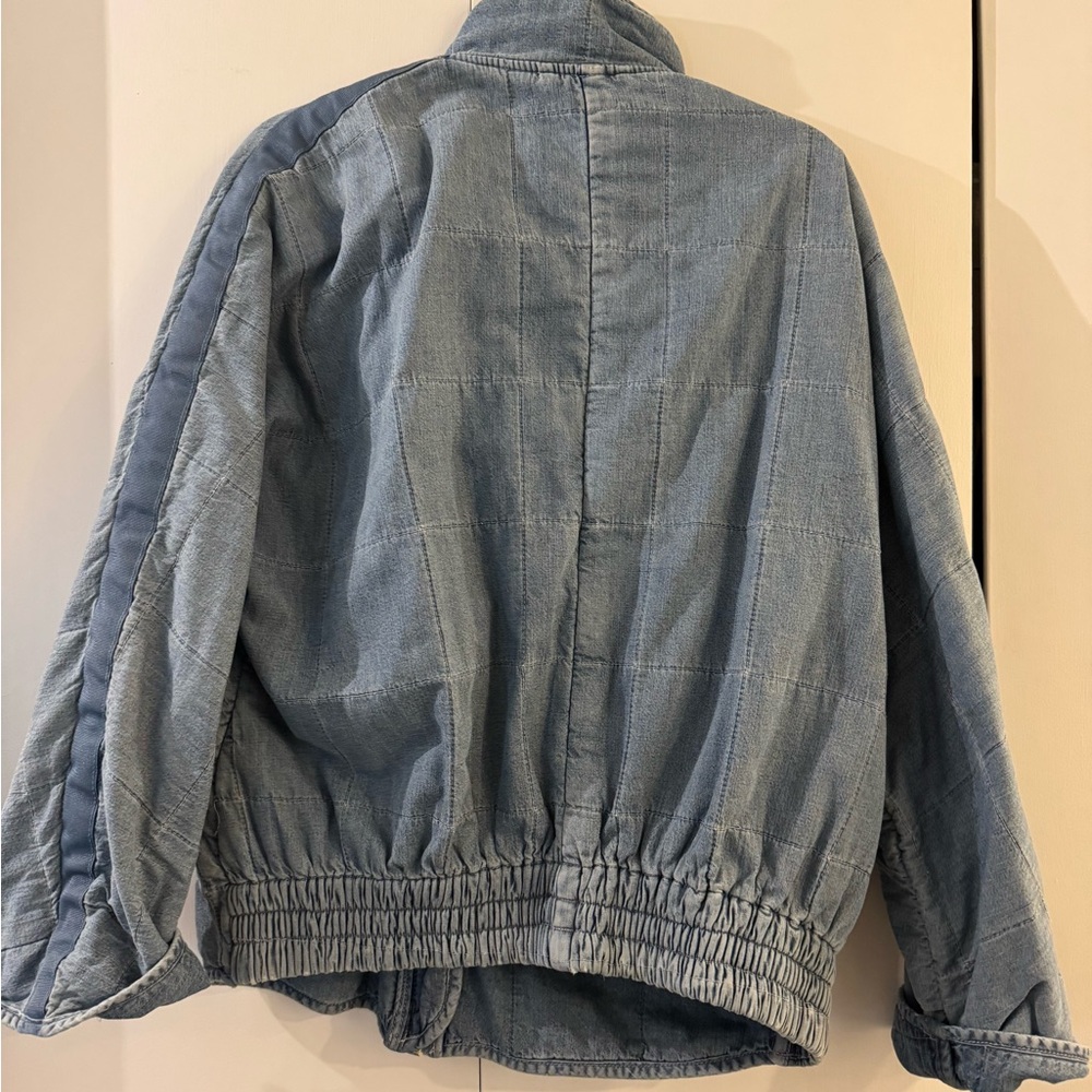 Free People Light Blue Denim Jacket - Picture 3 of 5
